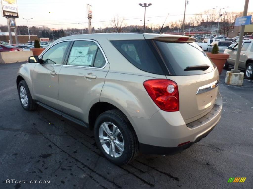 Gold Mist Metallic 2011 Chevrolet Equinox LS Exterior Photo #41255165
