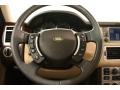 Sand/Jet Black 2003 Land Rover Range Rover HSE Steering Wheel