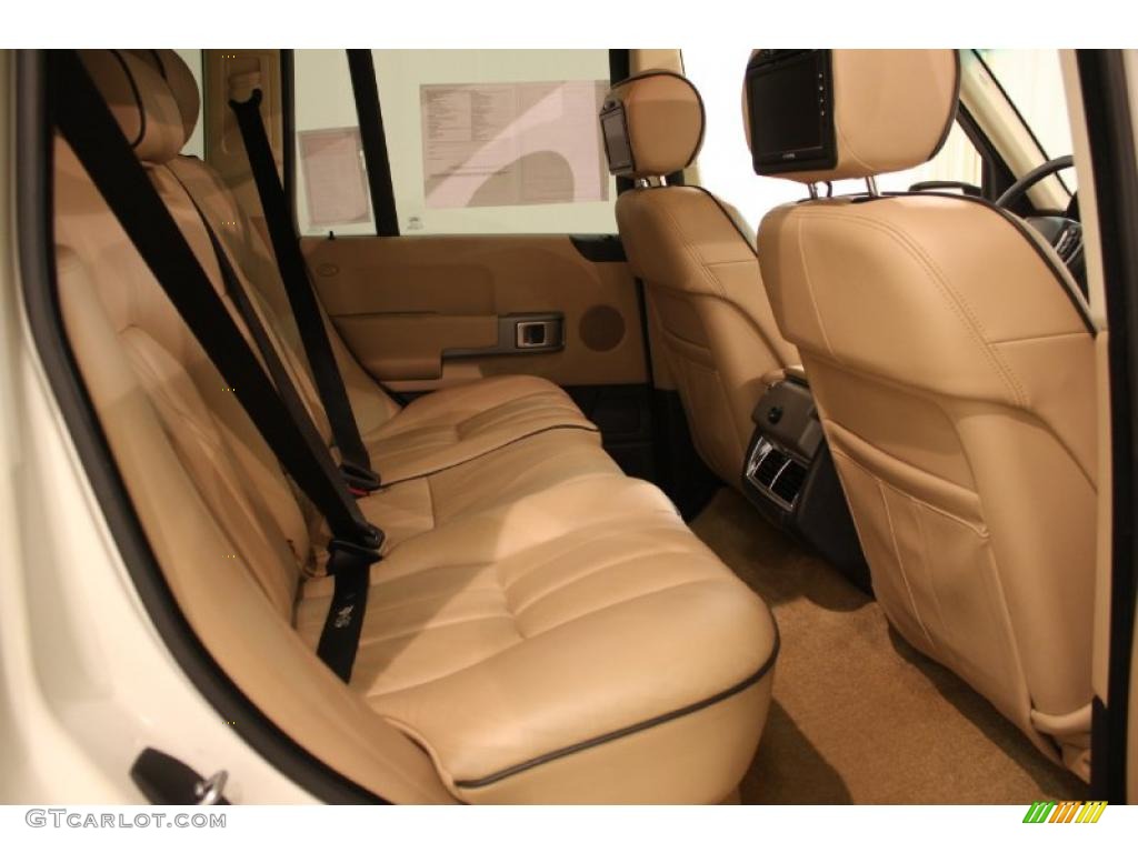 Sand/Jet Black Interior 2003 Land Rover Range Rover HSE Photo #41255381