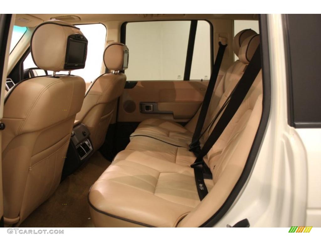 Sand/Jet Black Interior 2003 Land Rover Range Rover HSE Photo #41255397