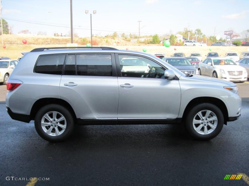 Classic Silver Metallic 2011 Toyota Highlander SE Exterior Photo #41255805