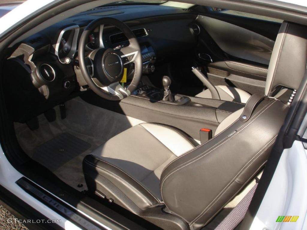 Gray Interior 2010 Chevrolet Camaro SS/RS Coupe Photo #41255905