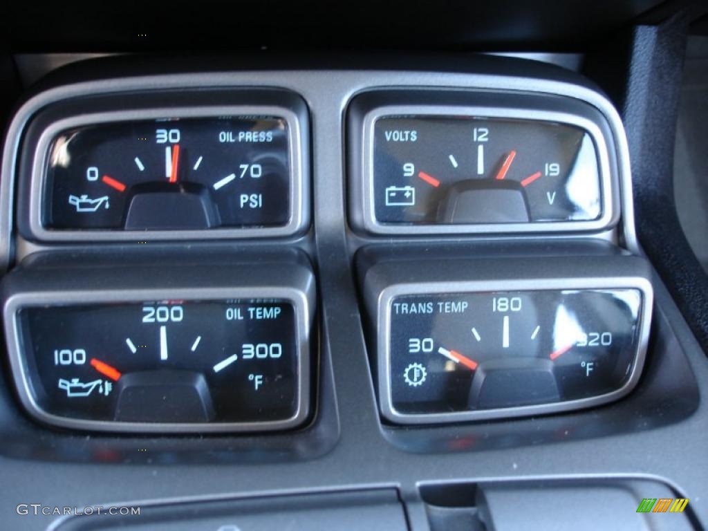 2010 Chevrolet Camaro SS/RS Coupe Gauges Photo #41256009