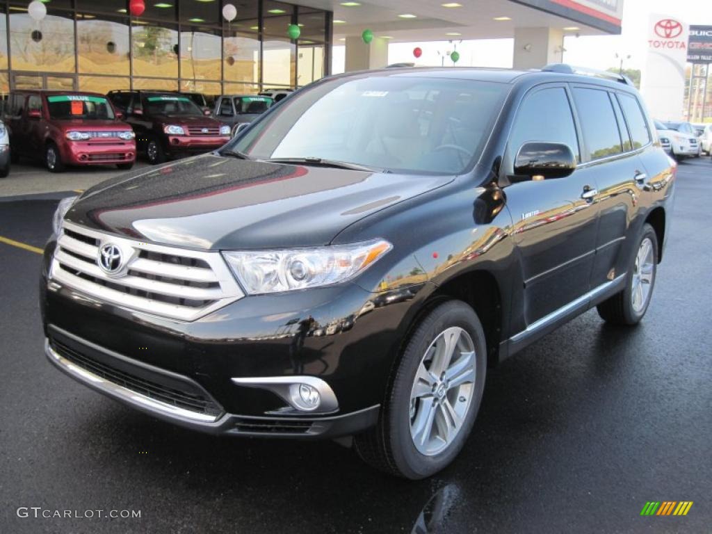 Black 2011 Toyota Highlander Limited Exterior Photo #41256521