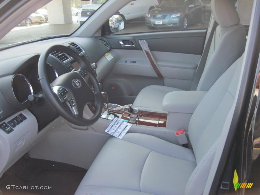 Ash Interior 2011 Toyota Highlander Limited Photo #41256749