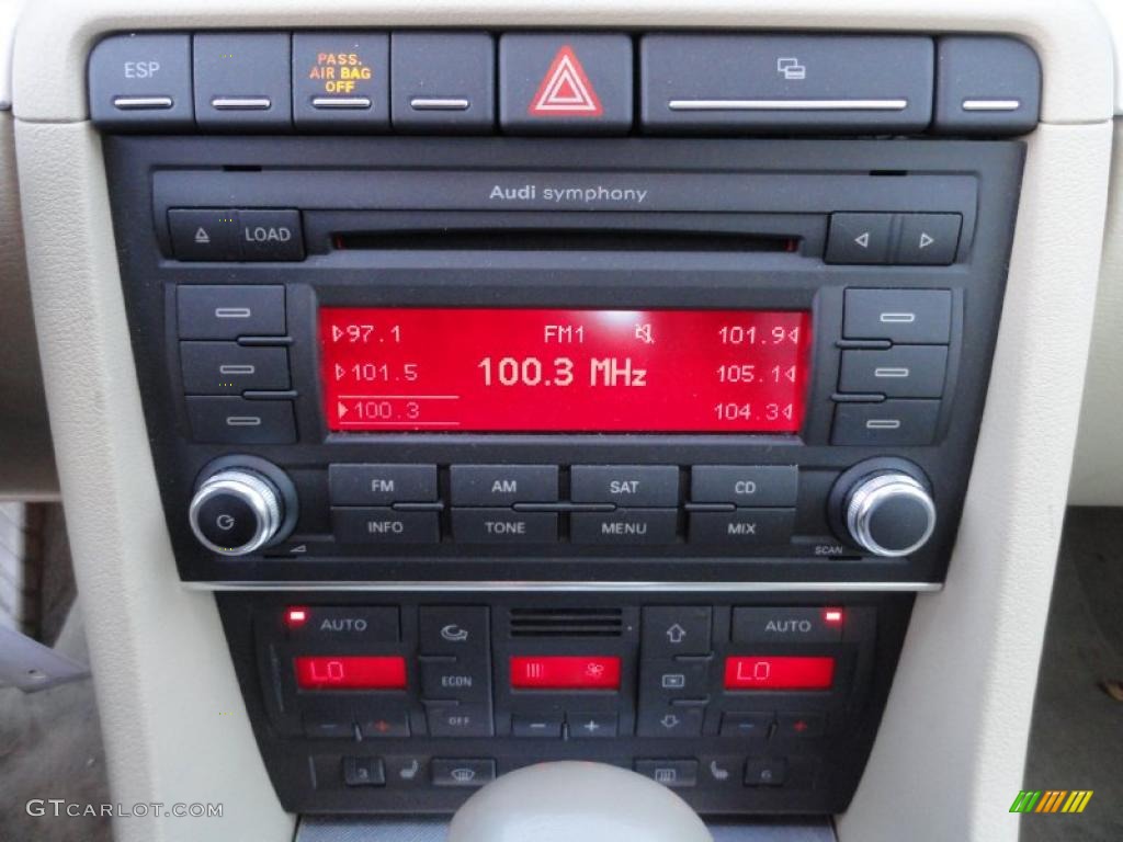 2008 Audi A4 2.0T quattro Sedan Controls Photo #41256933