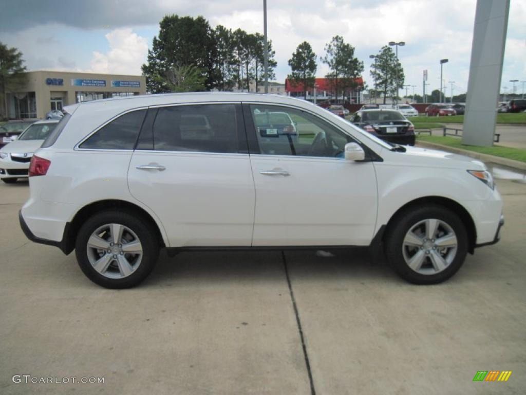 Aspen White Pearl 2011 Acura MDX Technology Exterior Photo #41257249