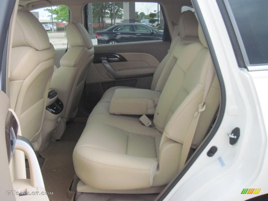 Parchment Interior 2011 Acura MDX Technology Photo #41257305