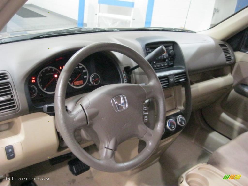 2006 Honda CR-V LX Ivory Dashboard Photo #41257321