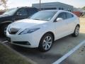 Aspen White Pearl 2010 Acura ZDX AWD Advance Exterior