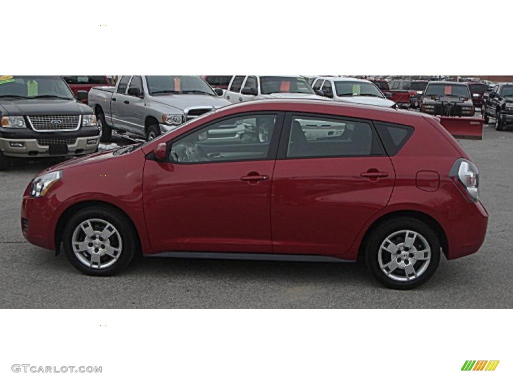 Red Hot Metallic 2010 Pontiac Vibe 2.4L Exterior Photo #41257789