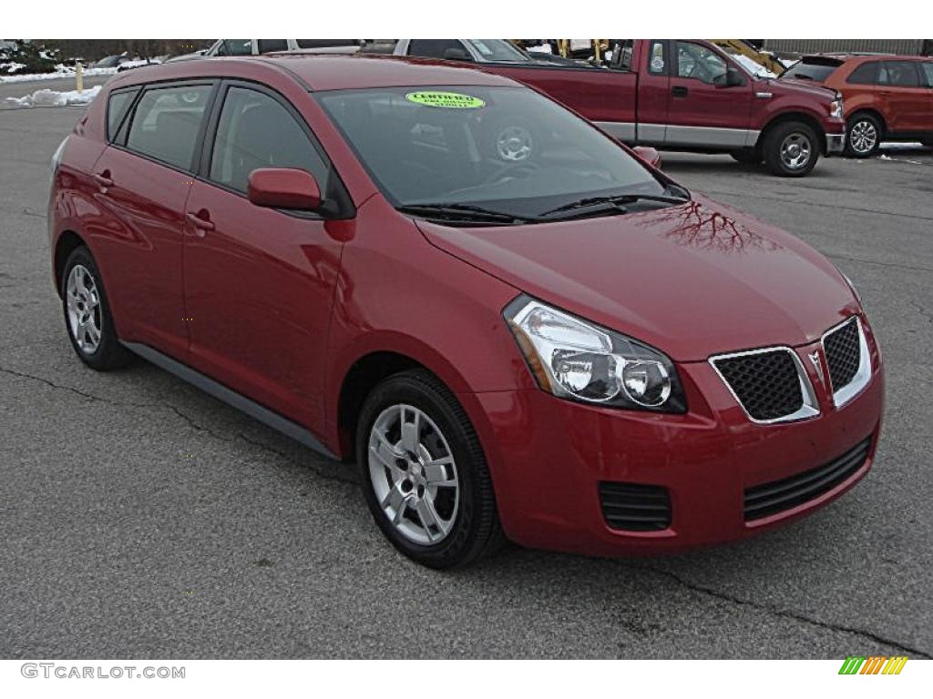 Red Hot Metallic 2010 Pontiac Vibe 2.4L Exterior Photo #41257865