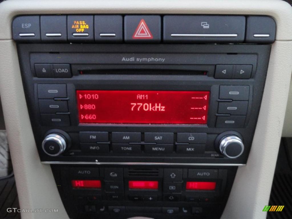 2008 Audi A4 2.0T quattro Sedan Controls Photo #41259525