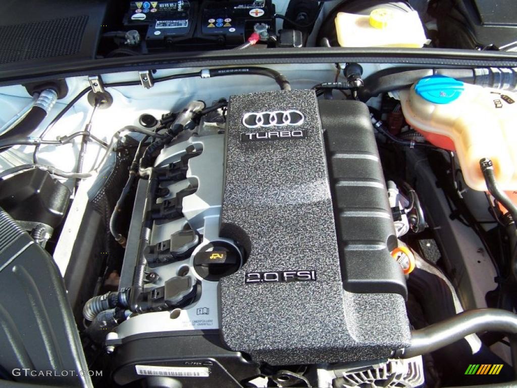 2006 Audi A4 2.0T quattro Sedan 2.0 Liter FSI Turbocharged DOHC 16-Valve VVT 4 Cylinder Engine Photo #41260093