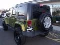 2007 Rescue Green Metallic Jeep Wrangler Unlimited Sahara 4x4  photo #3