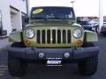 2007 Rescue Green Metallic Jeep Wrangler Unlimited Sahara 4x4  photo #8