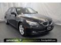 2008 Jet Black BMW 5 Series 528xi Sedan  photo #8