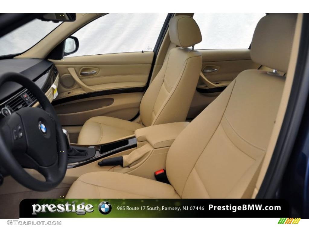 2011 3 Series 328i xDrive Sedan - Deep Sea Blue Metallic / Beige photo #12