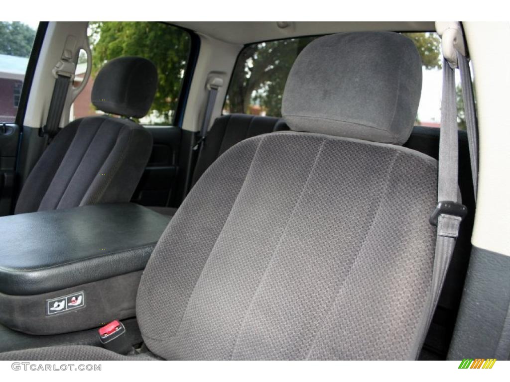 Dark Slate Gray Interior 2003 Dodge Ram 2500 SLT Quad Cab 4x4 Photo #41263073