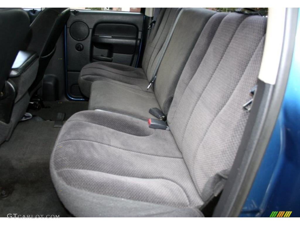 Dark Slate Gray Interior 2003 Dodge Ram 2500 SLT Quad Cab 4x4 Photo #41263177