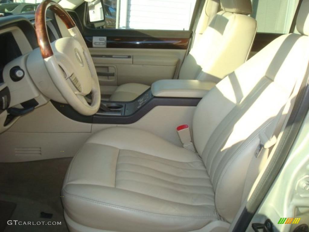 Light Parchment Interior 2003 Lincoln Aviator Luxury AWD Photo #41263737
