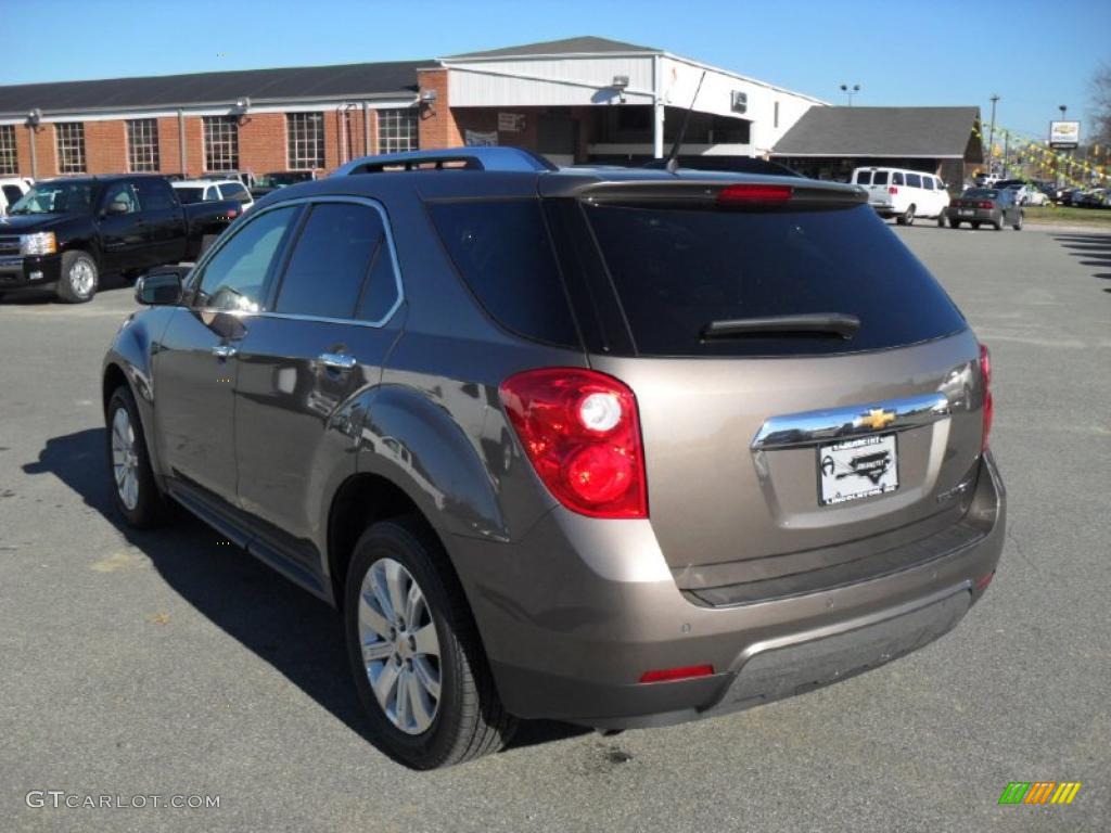 Mocha Steel Metallic 2011 Chevrolet Equinox LT Exterior Photo #41263761