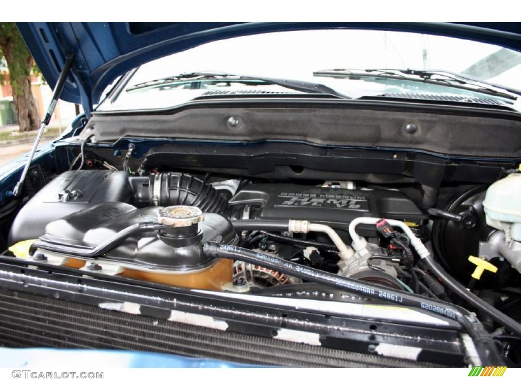 2003 Dodge Ram 2500 SLT Quad Cab 4x4 5.7 Liter HEMI OHV 16-Valve V8 Engine Photo #41263861