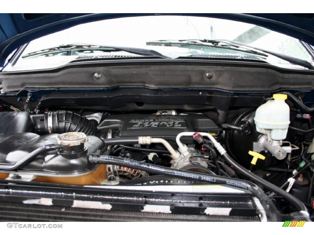 2003 Dodge Ram 2500 SLT Quad Cab 4x4 5.7 Liter HEMI OHV 16-Valve V8 Engine Photo #41263877