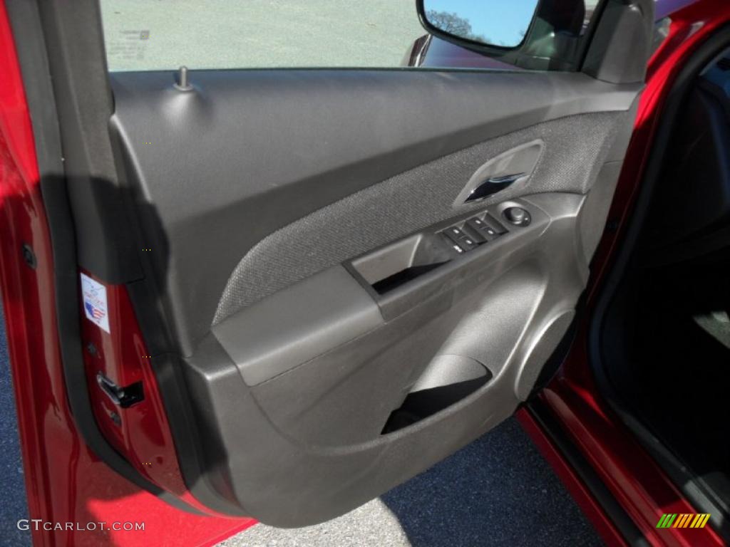 2011 Chevrolet Cruze LT Jet Black Door Panel Photo #41264293
