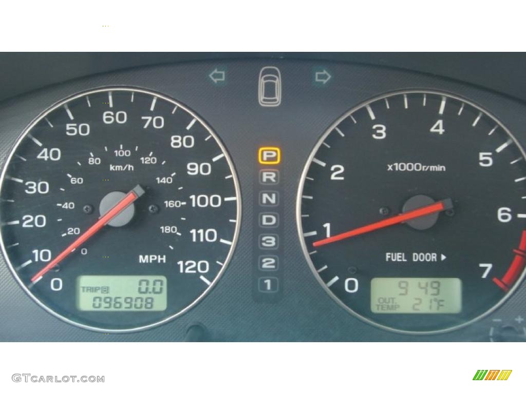2003 Subaru Outback Limited Sedan Gauges Photo #41264378