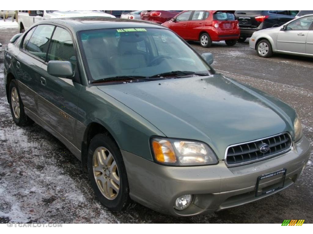 Seamist Green Pearl 2003 Subaru Outback Limited Sedan Exterior Photo #41264537