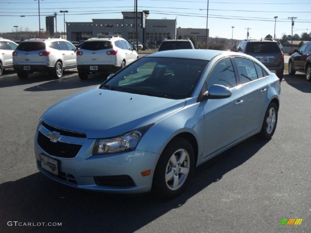 Ice Blue Metallic 2011 Chevrolet Cruze LT Exterior Photo #41264603