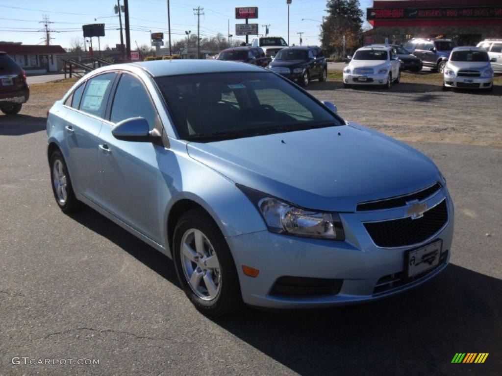Ice Blue Metallic 2011 Chevrolet Cruze LT Exterior Photo #41264665