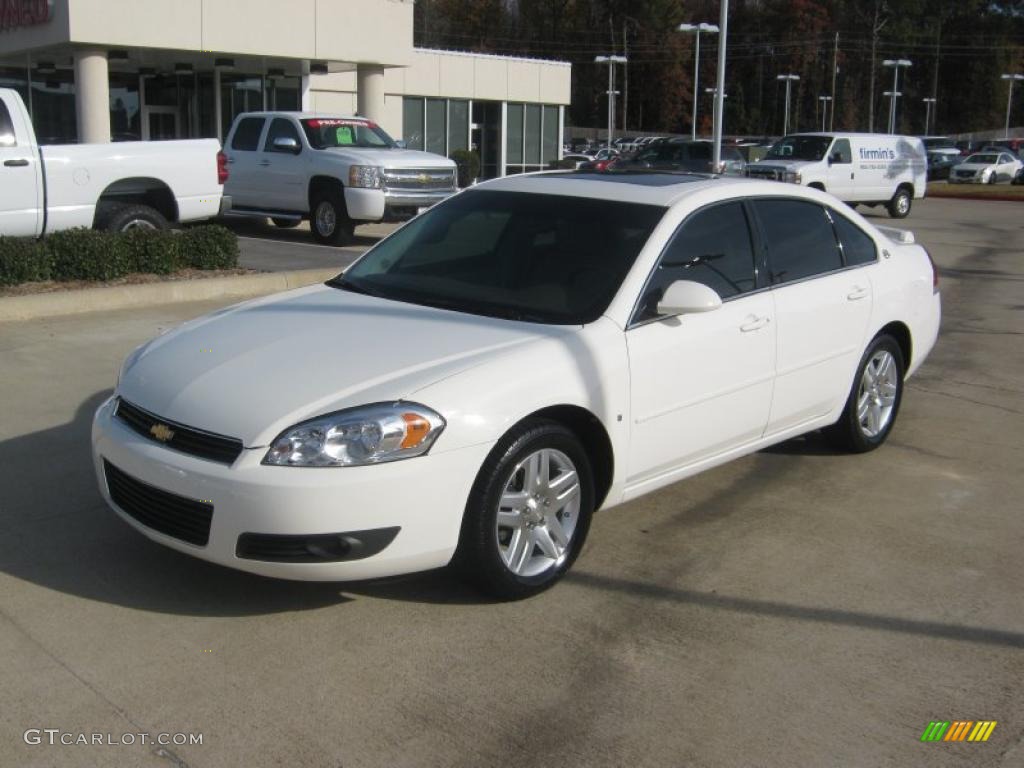 White Chevrolet Impala