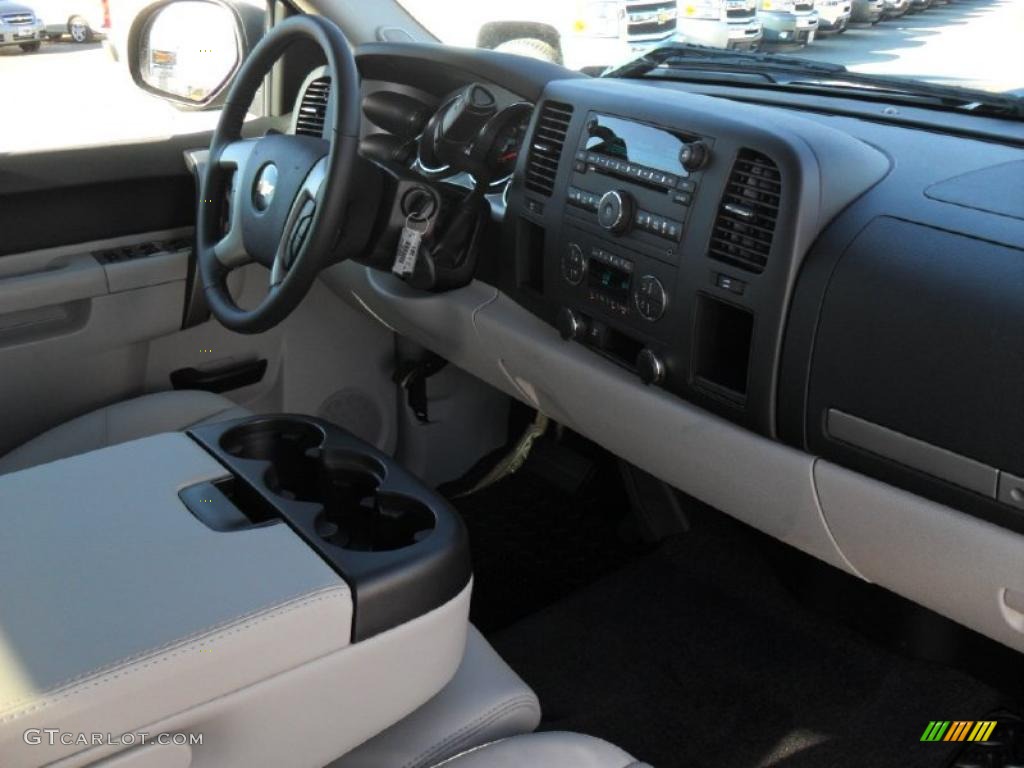 2011 Silverado 1500 LT Crew Cab - Black / Light Titanium/Ebony photo #21