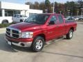 2007 Flame Red Dodge Ram 1500 SLT Quad Cab  photo #1