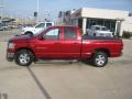 2007 Flame Red Dodge Ram 1500 SLT Quad Cab  photo #2