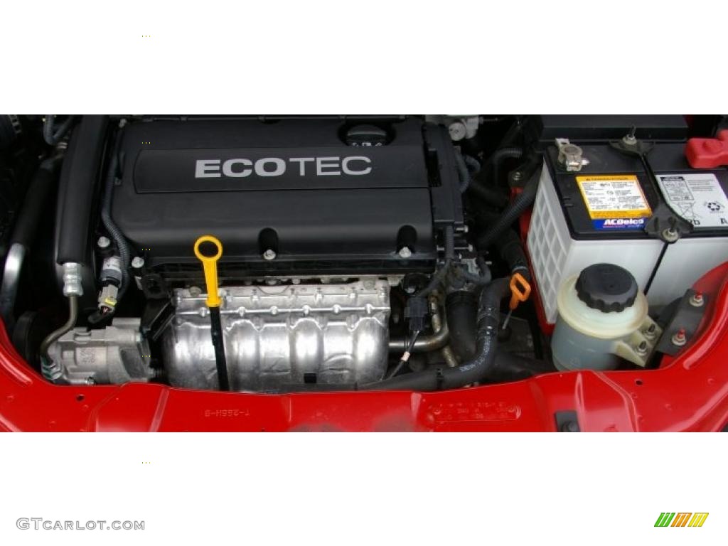 2009 Pontiac G3 Standard G3 Model 1.6 Liter DOHC 16-Valve VVT Ecotec LXV 4 Cylinder Engine Photo #41266045