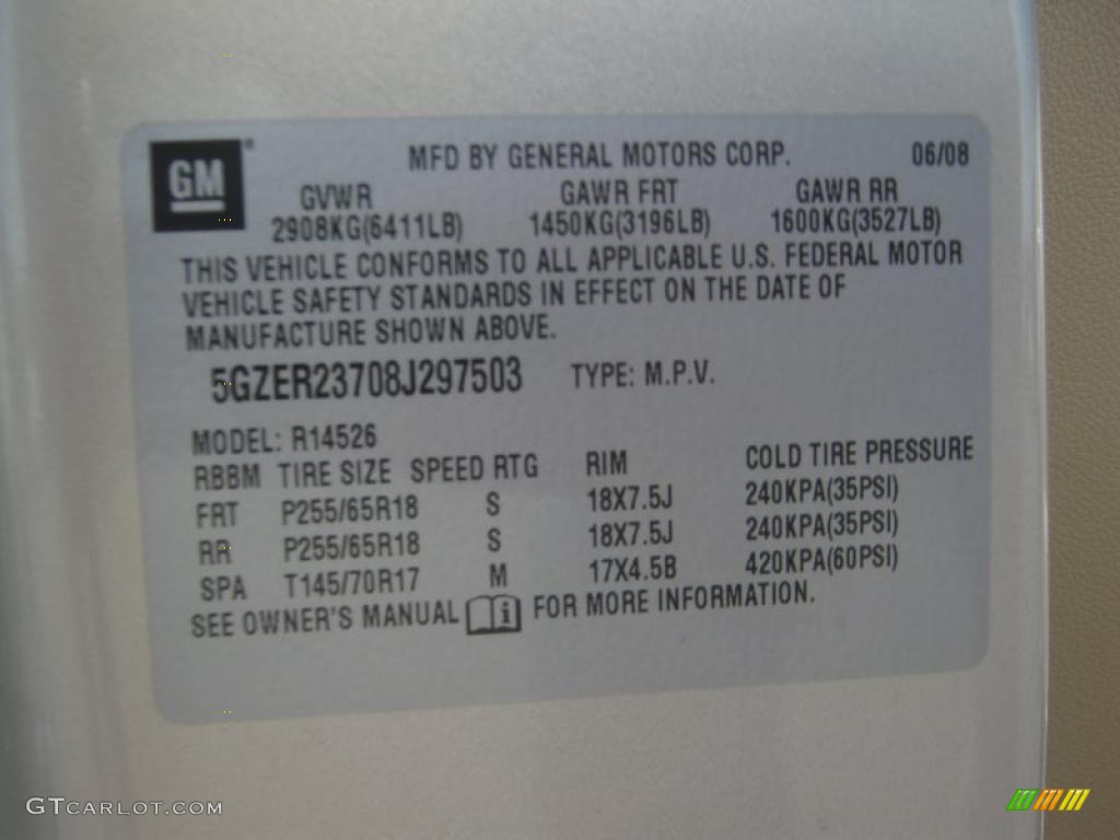 2008 Outlook XR - Gold Mist / Tan photo #27