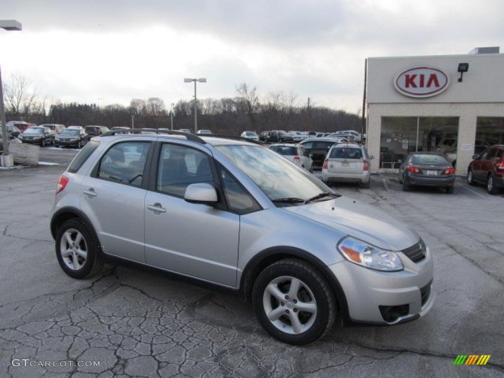 Silky Silver Metallic Suzuki SX4