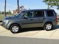 Nimbus Gray Metallic 2009 Honda Pilot LX Exterior