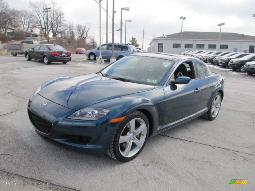 2007 RX-8 Touring - Phantom Blue Mica / Black photo #6