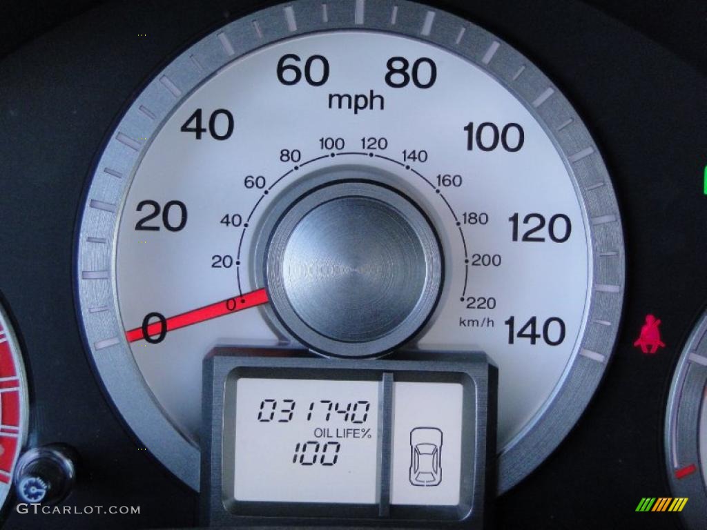 2009 Honda Pilot LX Gauges Photo #41267841