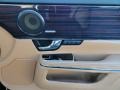 London Tan/Navy Blue 2011 Jaguar XJ XJ Supercharged Door Panel