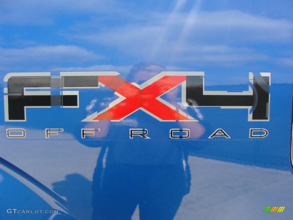 2010 F150 FX4 SuperCrew 4x4 - Blue Flame Metallic / Black photo #17