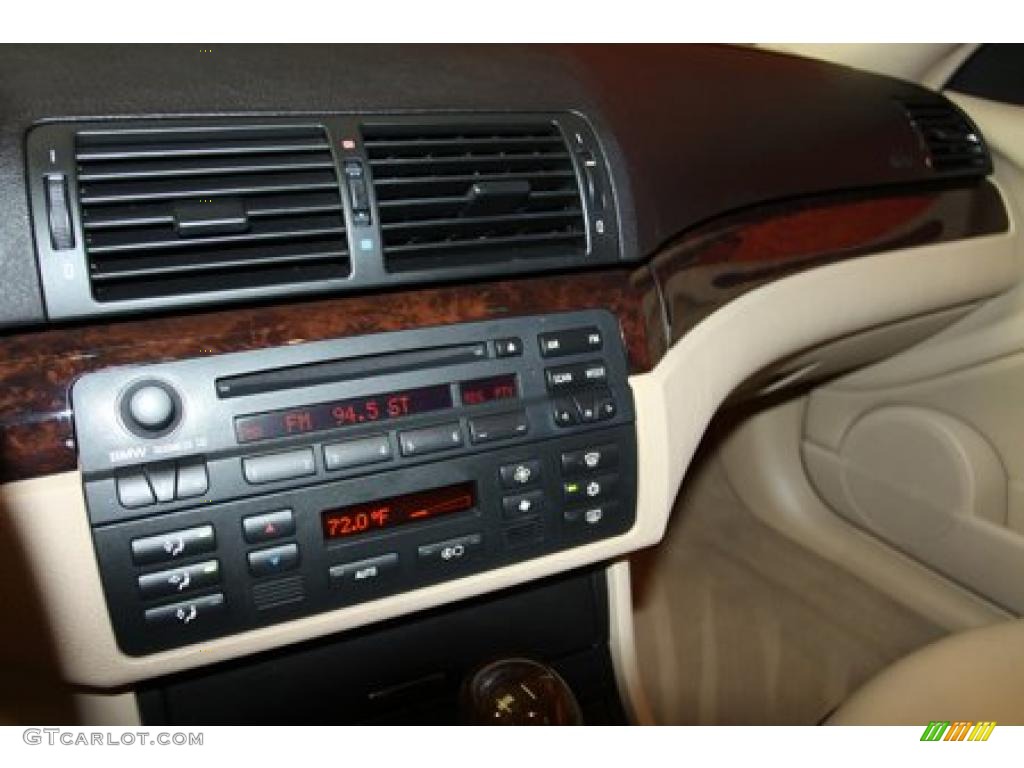 2004 3 Series 330i Coupe - Jet Black / Sand photo #20