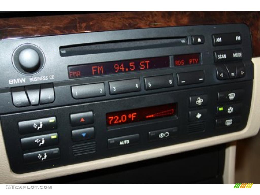 2004 3 Series 330i Coupe - Jet Black / Sand photo #21