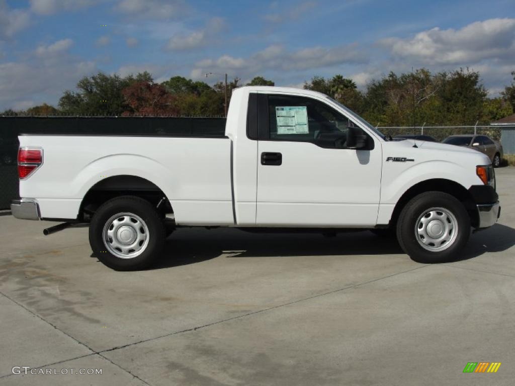 Oxford White 2010 Ford F150 XL Regular Cab Exterior Photo #41270597