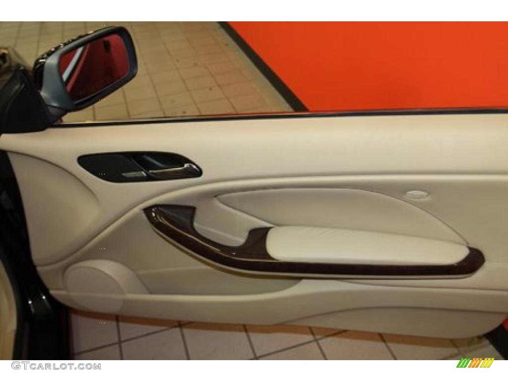 2004 3 Series 330i Coupe - Jet Black / Sand photo #38