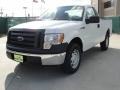 Oxford White 2010 Ford F150 XL Regular Cab Exterior